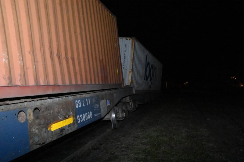 Descarril un tren de carga que ingresaba a Olavarra